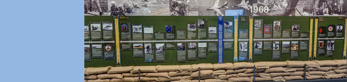 Pentagon Tour timeline wall